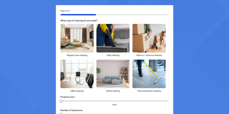 Service Quote Calculator template