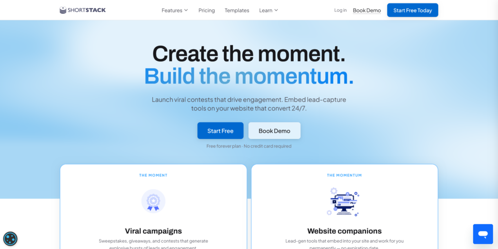 Landing Pages Contests Made Easy ShortStack